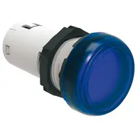 Lampa Semnalizare cu Led, Steady Light Ø22mm Platinum Series, Blue, 48vac/dc