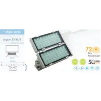Proiector cu Led 72 X 1 W, 6400 K, Alb, Argon 33-36/2