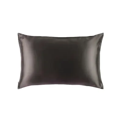 Față de pernă din mătase 51x76 cm Charcoal – slip