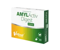 Supliment gastrointestinal, VetFood, Amylactiv Digest Mini, 30 capsule