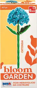 Mini constructor RS Toys Bloom Garden - Hortensie, 107 piese
