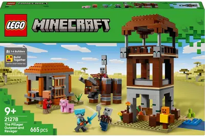 Constructor LEGO Minecraft - Turnul Tâlharilor și Putetorului (21278)