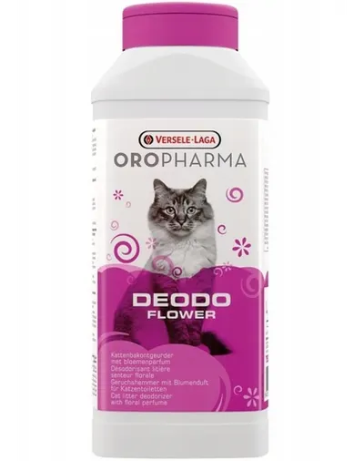 Dezodorizant pentru litiera pisicii cu parfum floral VERSELE-LAGA Deodo Flower 375 g