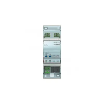 Actuator MyHOME_Up cu 2 outputs 0-10 V pentru the control of proportional valves - 2 DIN module