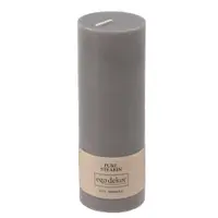 Lumânare Eco candles by Ego dekor Friendly, durată ardere 60 h, gri