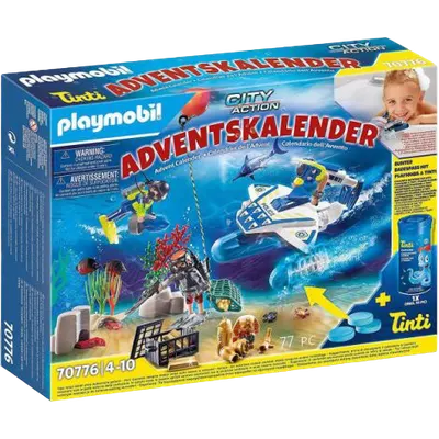 Calendar Craciun - Politia sub apa 70776 Playmobil