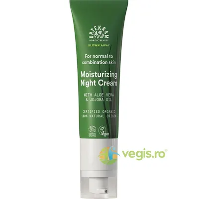 Crema Racoritoare de Noapte pentru Piele Normala si Mixta cu Aloe Vera si Ulei de Jojoba Bio 50ml