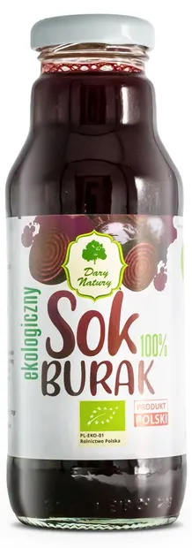Suc bio de sfeclă roșie, 270 ml, Dary Natury