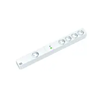 PDU19'' 1+4xSchuko, 2 m fisa Schuko, AL,prot., Master&slave
