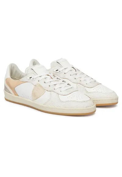 Tenisi barbati - piele naturala - multicolor