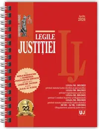 Legile justiției: aprilie 2026 - Paperback brosat - Universul Juridic