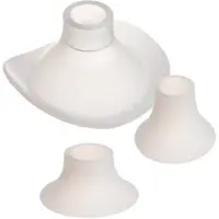 Canpol babies Replacement Silicone Parts for Breast Pumps Flanges & Inserts Set (24/21/19mm) pâlnie de rezervă din silicon și inserții pentru pompa de sân