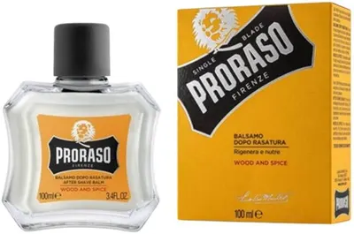 Proraso Balsam după ras cu cedru, șofran și vanilie, 100 ml