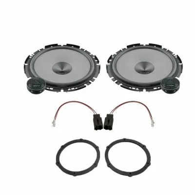 Pachet difuzoare auto Hertz Uno dedicat usi fata Peugeot 208 2012-2019, RMS 70W