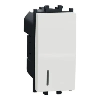 Easy Styl, Intrerupator simplu cu lampa indicatoare 16A 1m alb