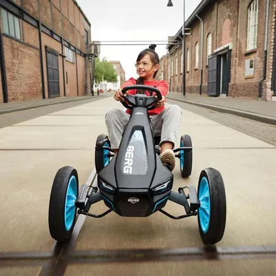 Kart cu pedale pentru copii Berg Rally APX Blue