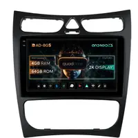 Navigatie 2K Mercedes Benz CLK W209 (2000-2005) (2000-2005), Android, S-Quadcore 4GB RAM + 64GB ROM, 9.5 Inch - AD-BGS90042K+AD-BGRKIT416V2