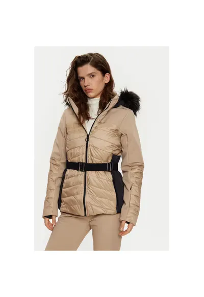 Geaca ski dama - 304332098 - Poliester - Alb - Alb