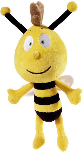 Jucărie Heunec Eco - Albinuță de pluș Willie, 20 cm