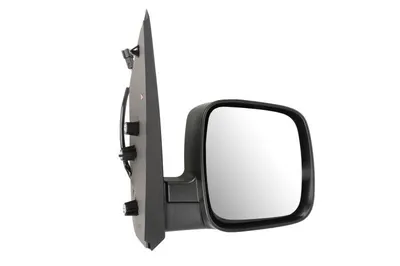 Oglinda dreapta potrivit CITROEN NEMO; FIAT FIORINO; PEUGEOT BIPPER 2007-2016 - electrica incalzita, grunduita, cu senzor temperatura