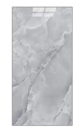 Set 5 Placi autoadezive pentru perete tip marmura gri impermeabila 30x60 cm