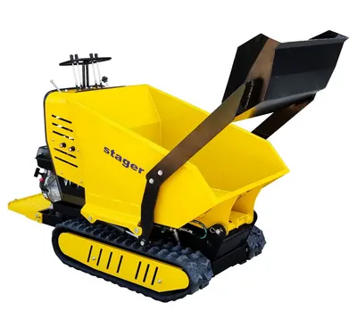 Stager RMT500SI roaba cu motor termic cu incarcator frontal 9CP, 500kg, senile