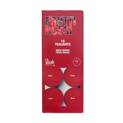 Set 10 lumanari parfumate cu Fructe de padure