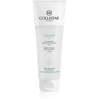 Collistar Cleansing Cream To Mousse spuma demachianta cu o textura cremoasa