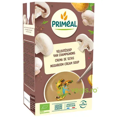 Supa Crema cu Ciuperci Ecologica/Bio 1L