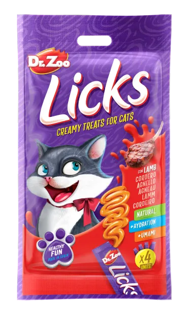 Dr Zoo Licks, recompense pisici, Miel, 4x15 g