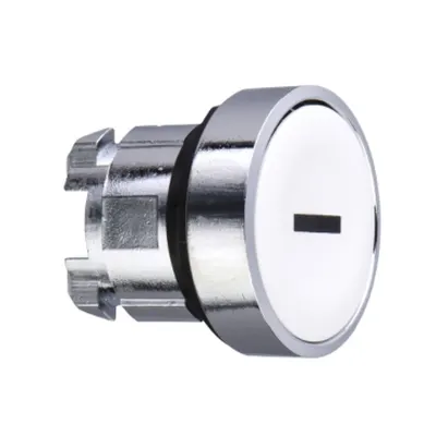 Cap Buton Incastrat Alb Ø22 cu Revenire I