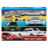 Set 6 masini, Hot Wheels, Silver Series, Euro Style, JLB25