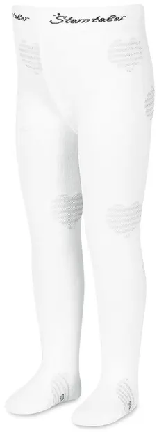 Dres pentru copii în inimi Sterntaler - 68 cm, 5-6 luni, alb