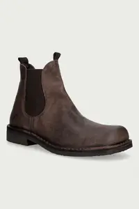 Fly London ghete scurte pentru bărbați din piele RECH184FLY