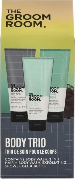 Dirty Works Set de bărbaț Groom Grooming Collection, 5 piese