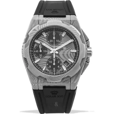 Ceas Louis&nbsp;XVI Louis XVI LXVI1201 La Vauguyon Chronograph Automatic Mens Watch 41mm 5ATM