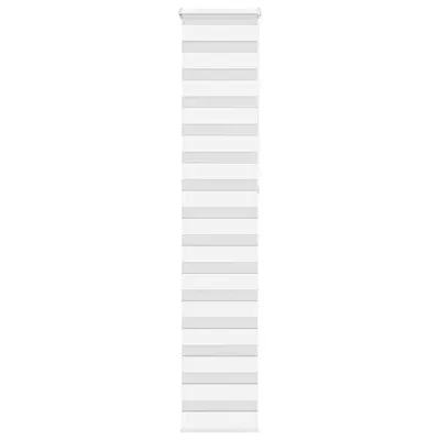Gossi jaluzea tip zebra alb latime tesatura 40,9 cm poliester