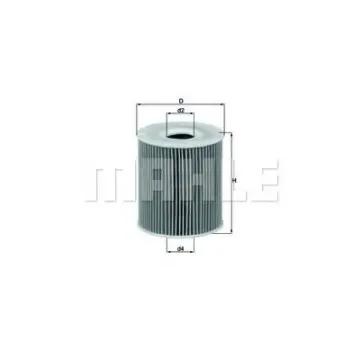 Filtru ulei MAHLE ORIGINAL OX 156D