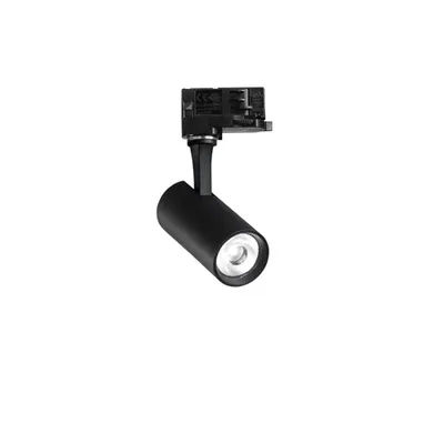 Sistem de iluminat pe sina Fox 08w cri90 3000k on-off Negru