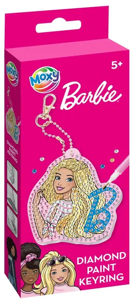 Set de pictat cu mărgele Moxy Barbie - Breloc