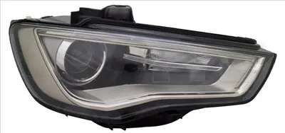 Far stanga D3S, electric, cu motoras, fundal maro AUDI A3 8V, Cabriolet Sedan intre 2012-2016