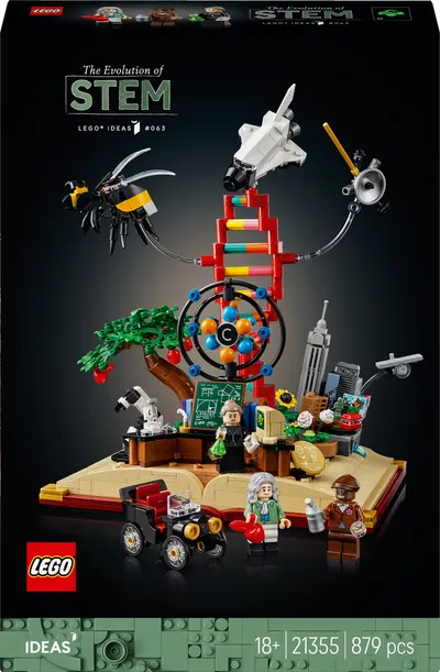 Constructor LEGO Ideas - Evoluția științelor tehnice(21355)