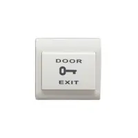 Buton cerere iesire ZKTeco ACC-PUSH-EX802, NO/NC, plastic