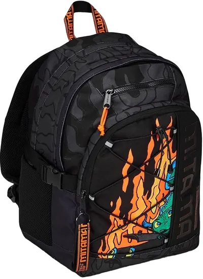 Ghiozdan școlar școlar Mitama BDBF - Hellblack, 32 l