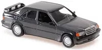 Model de colecție MINICHAMPS Modern: Mașini - Mercedes-Benz 190 E 2.3-16, 1984, Black Metallic