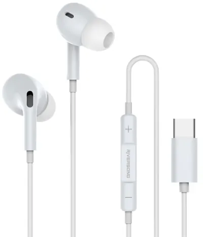 Căști cu microfon Riversong - Melody T1+, alb