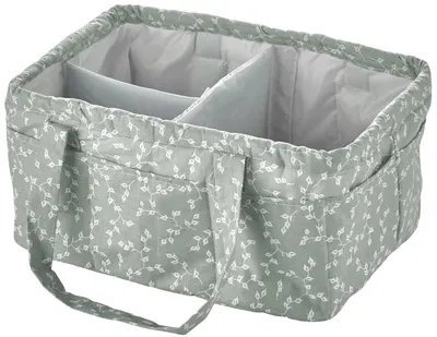 Organizator pentru geantă de scutece BabyJem - Pliabil, verde, 25 x 35 cm