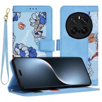 Husa pentru Honor Magic7 Pro, Techsuit, FlipCraft, Bleu