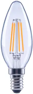 Bec LED Osram - Classic Filament Clear, E14, B40, 2700K, 470 lm