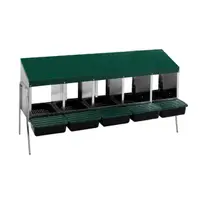Cuibar gaini si pasari cu picioare, 5 compartimente, MG-05WS PROFI cu colector de oua